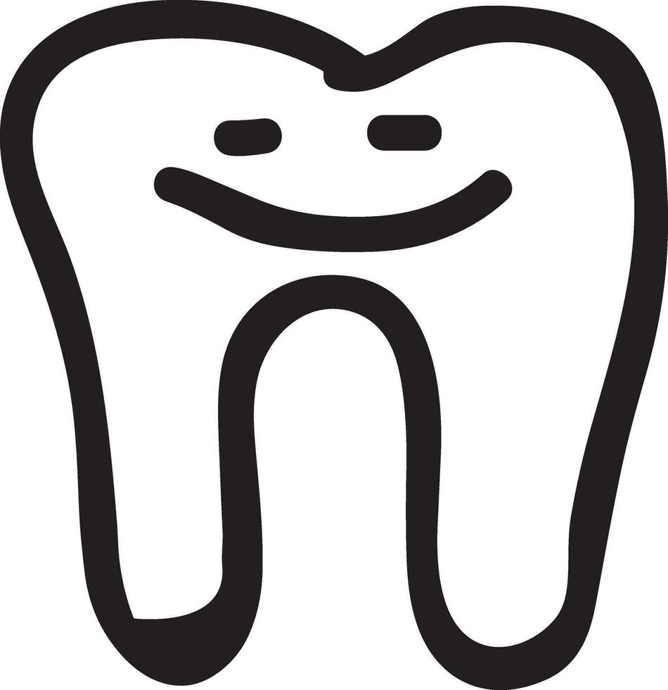 dent dentiste icône symbole image vecteur. illustration de le dentaire médicament symbole conception graphique image vecteur