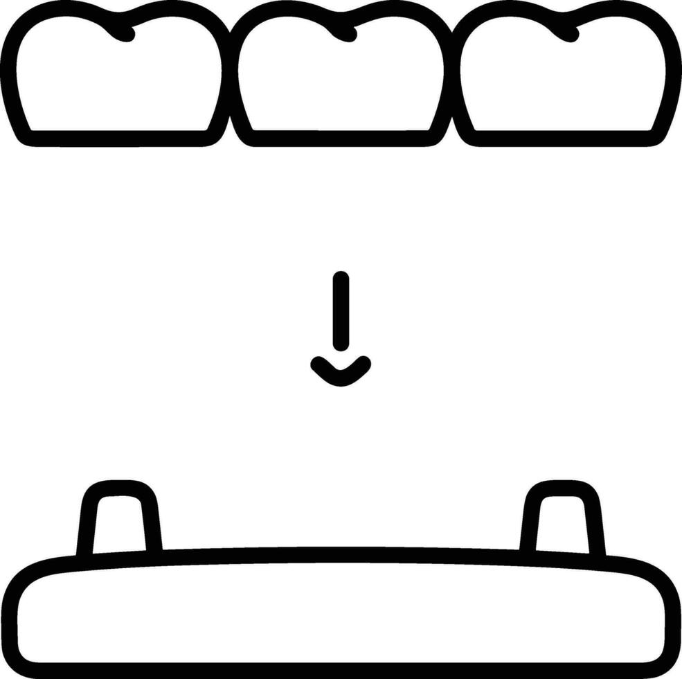 dent dentiste icône symbole image vecteur. illustration de le dentaire médicament symbole conception graphique image vecteur