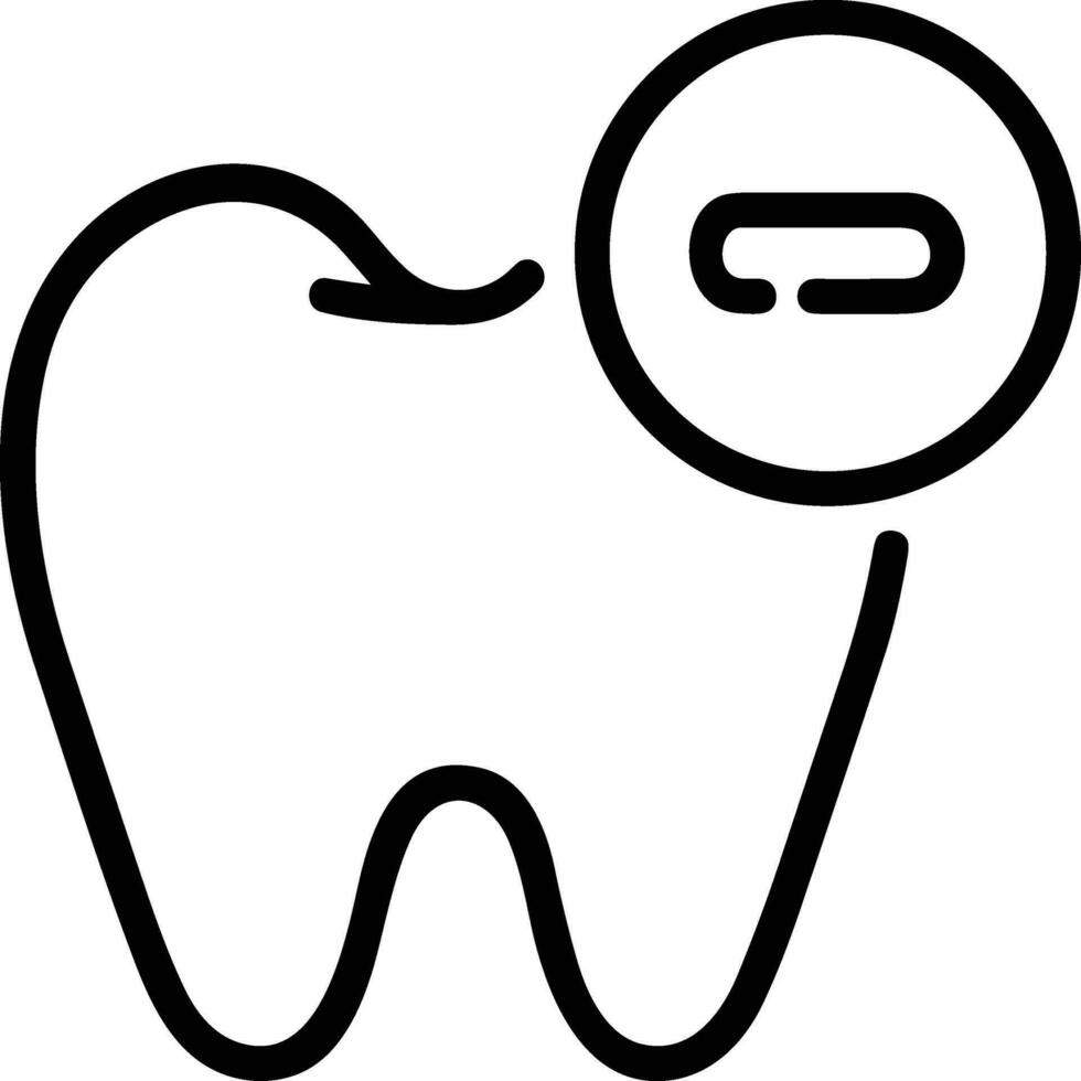 dent dentiste icône symbole image vecteur. illustration de le dentaire médicament symbole conception graphique image vecteur