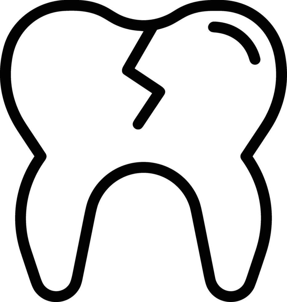 dent dentiste icône symbole image vecteur. illustration de le dentaire médicament symbole conception graphique image vecteur