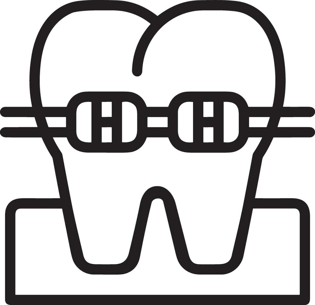 dent dentiste icône symbole image vecteur. illustration de le dentaire médicament symbole conception graphique image vecteur