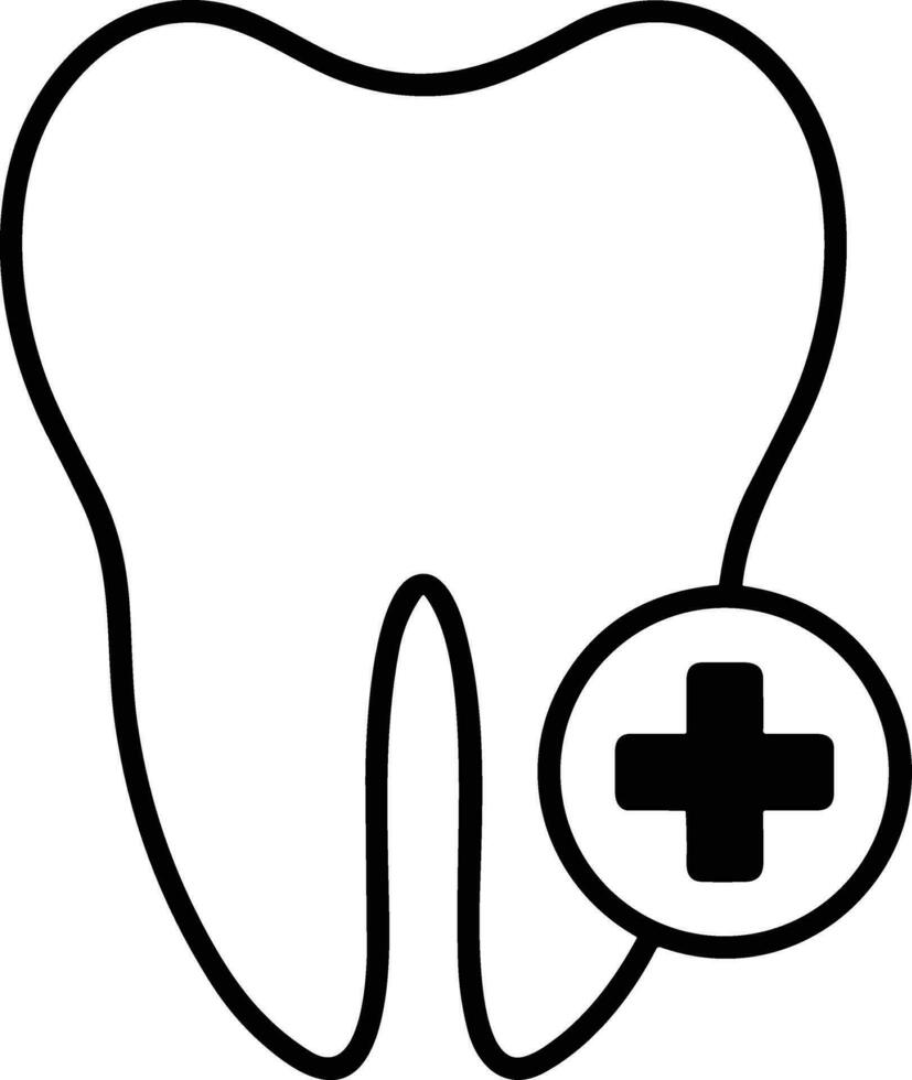 dent dentiste icône symbole image vecteur. illustration de le dentaire médicament symbole conception graphique image vecteur