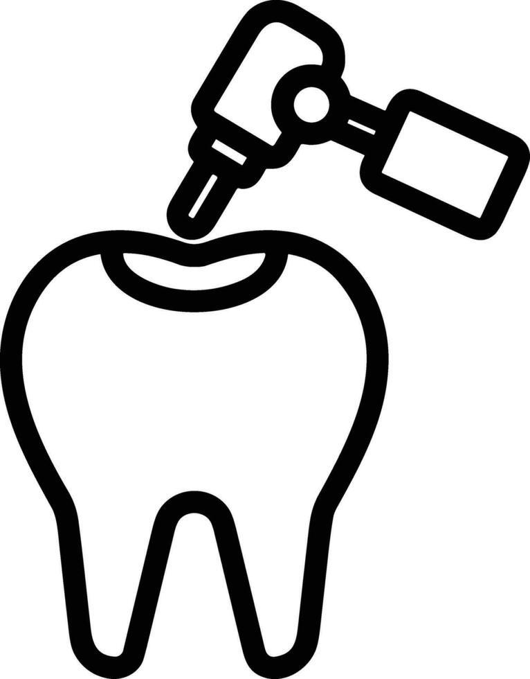 dent dentiste icône symbole image vecteur. illustration de le dentaire médicament symbole conception graphique image vecteur