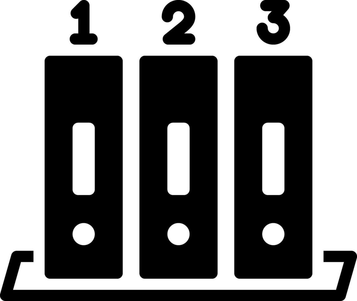 solide icône pour systématique vecteur