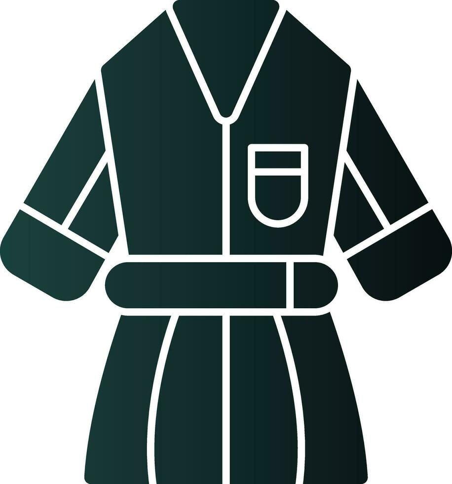 conception d'icône de vecteur de kimono