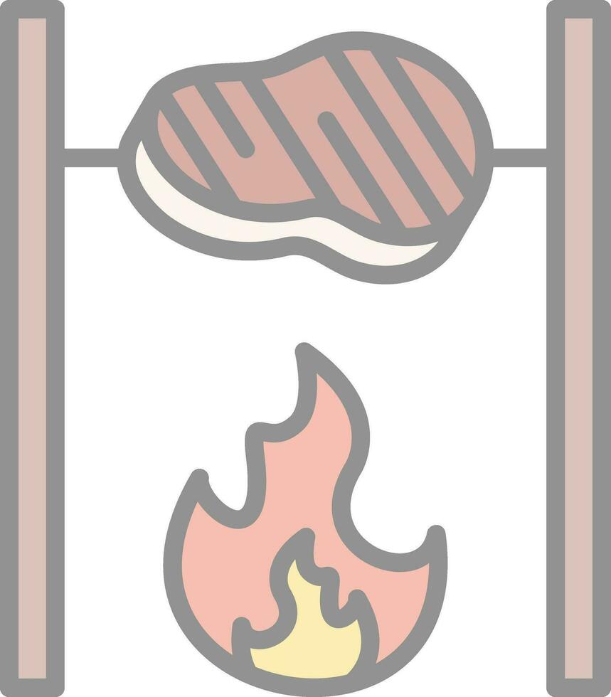conception d'icône de vecteur de cuisine