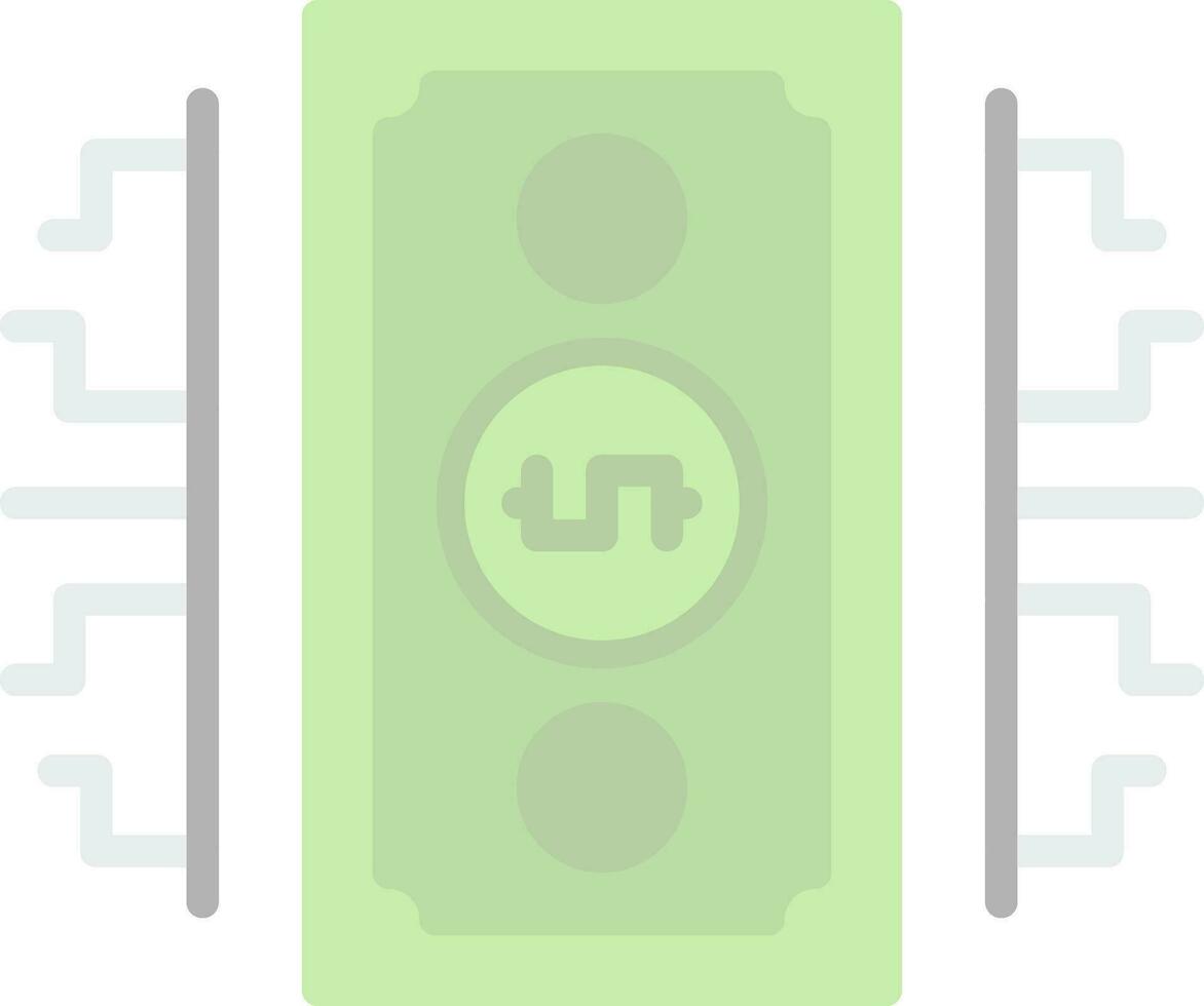 numérique argent vecteur icône conception