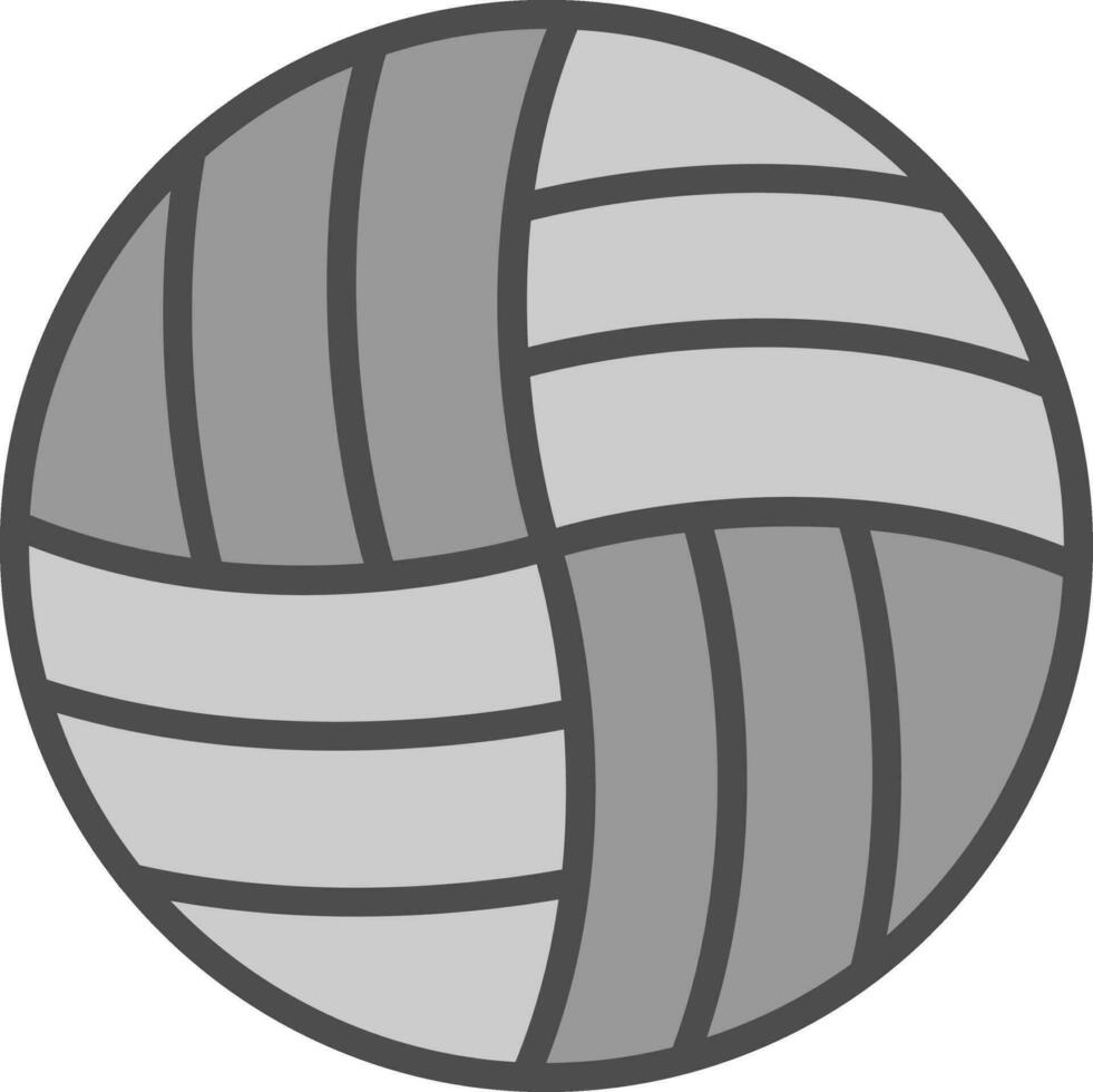 conception d'icône de vecteur de volley-ball