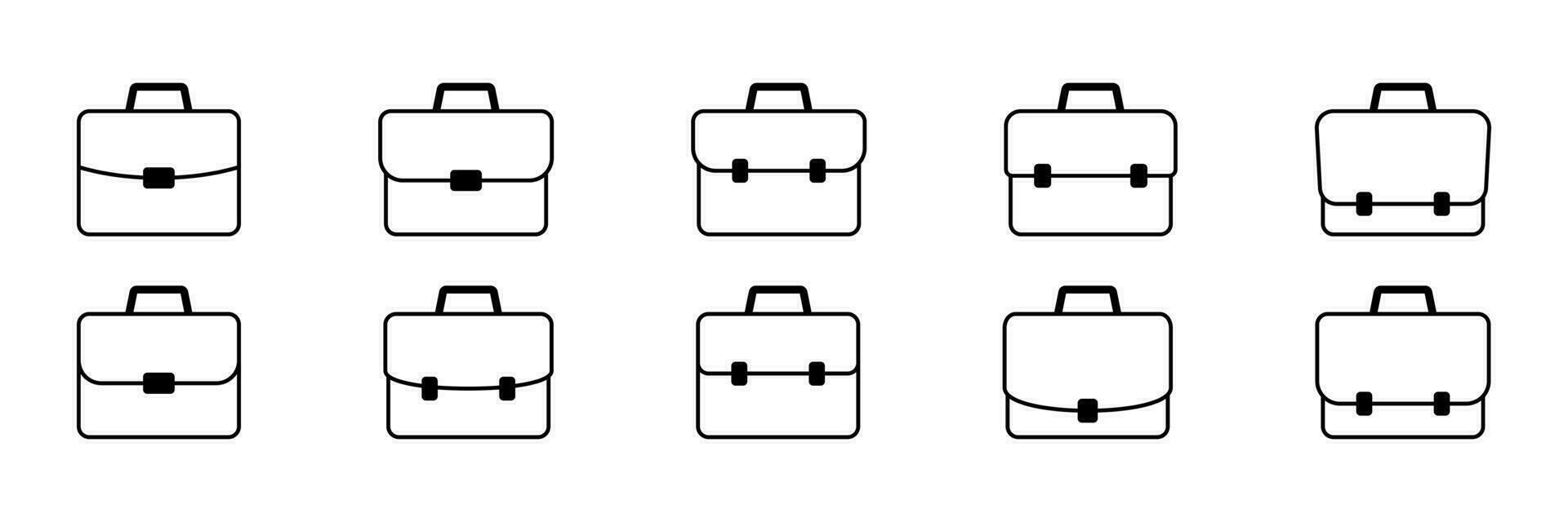 Icône De Sac De Valise Professionnelle Illustration de Vecteur -  Illustration du serviette, affaires: 148503167