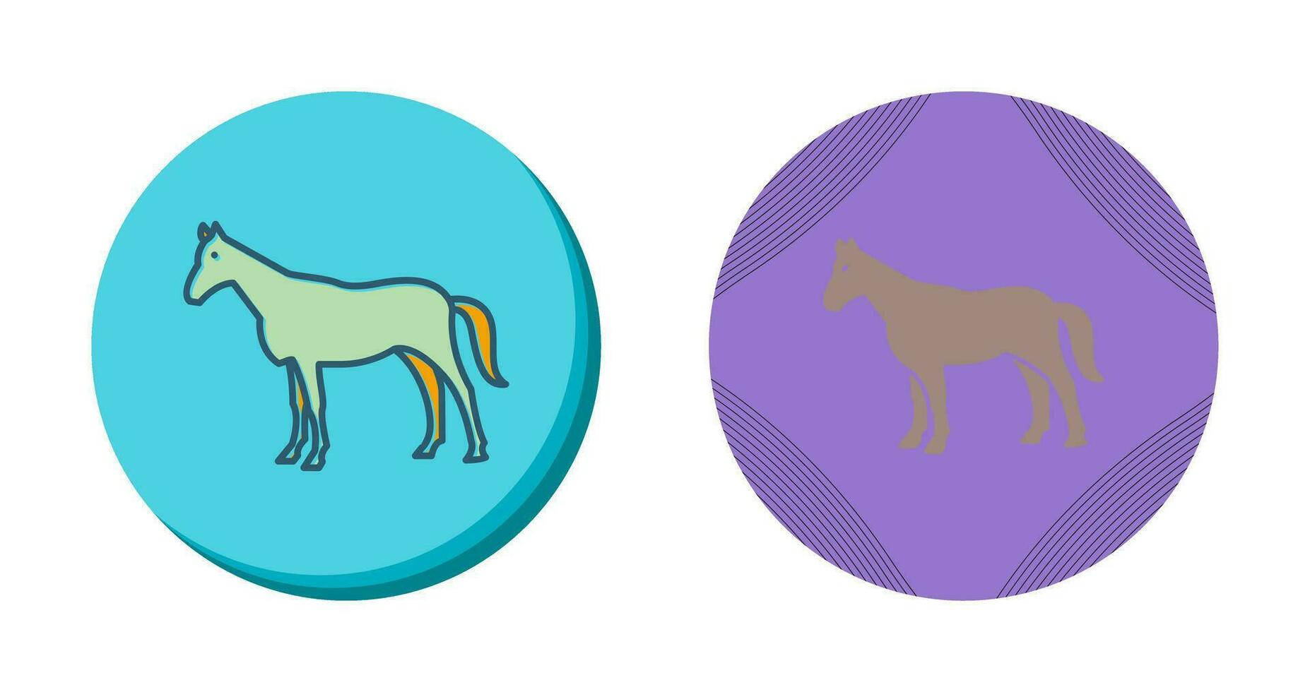 icône de vecteur de cheval