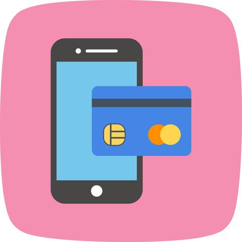 Services bancaires mobiles Vector Icon