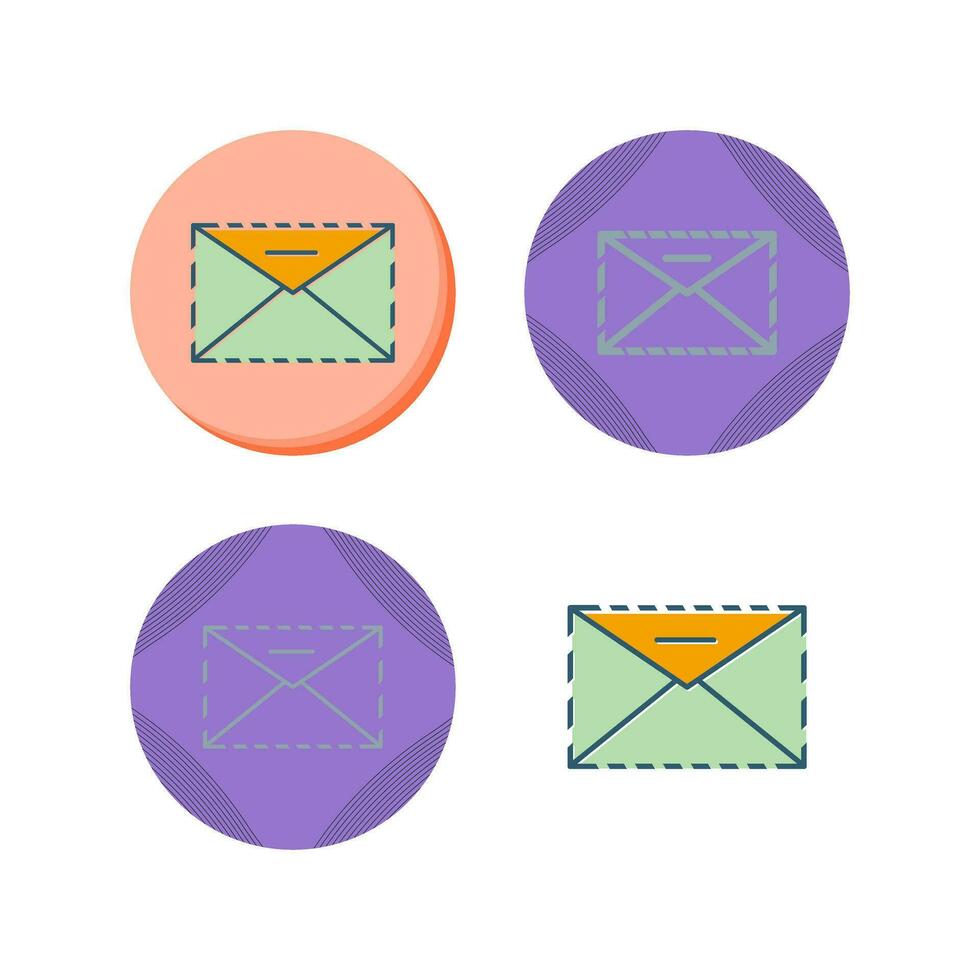 icône de vecteur d'enveloppe