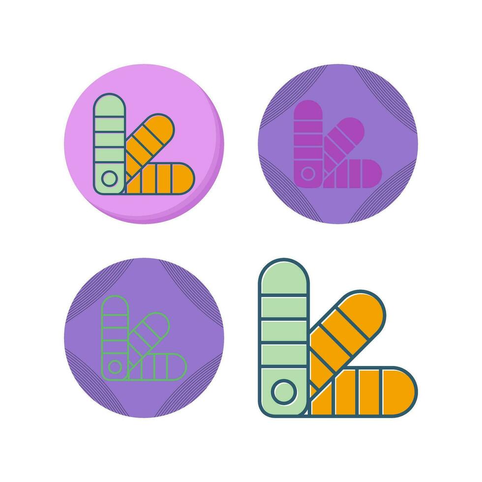 icône de vecteur de palette de couleurs