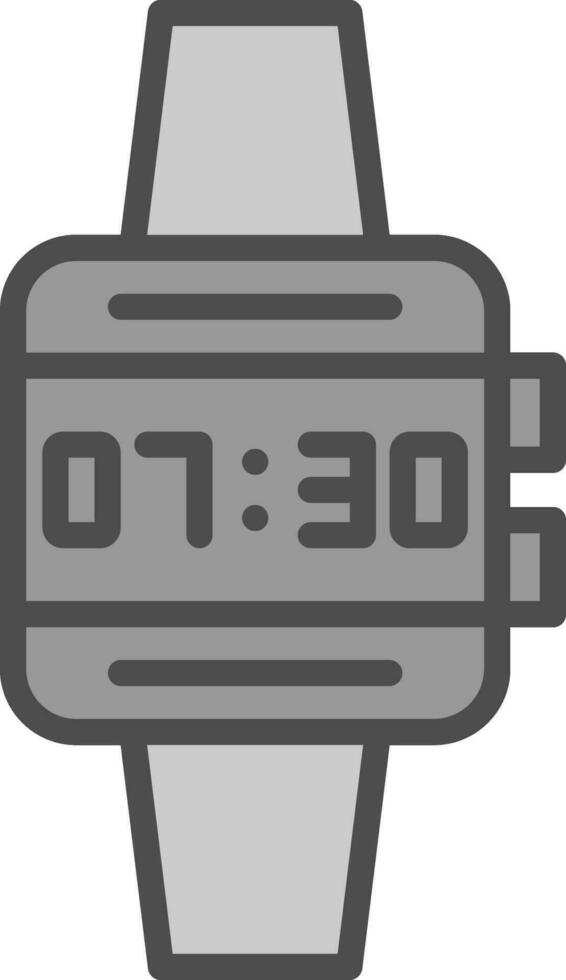 conception d'icônes vectorielles smartwatch vecteur