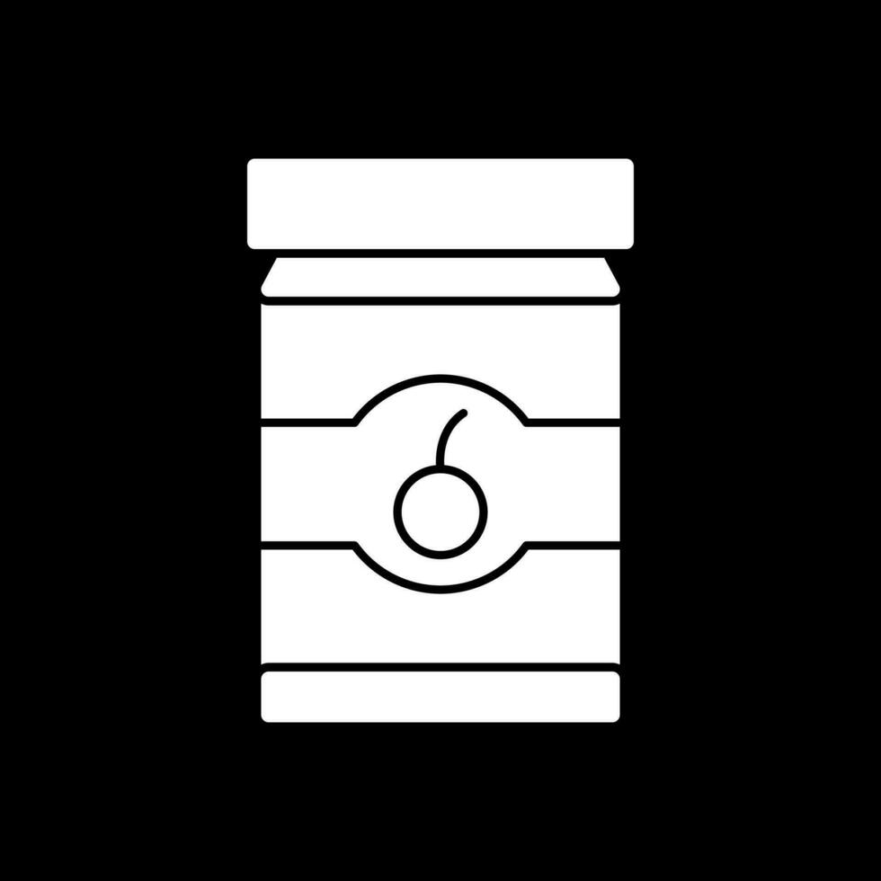 conception d'icône de vecteur de confiture