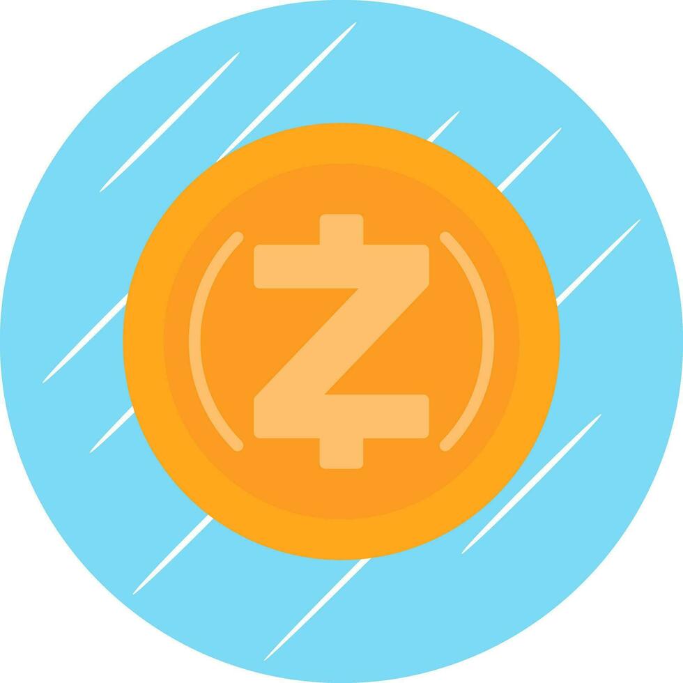 zcash vecteur icône conception