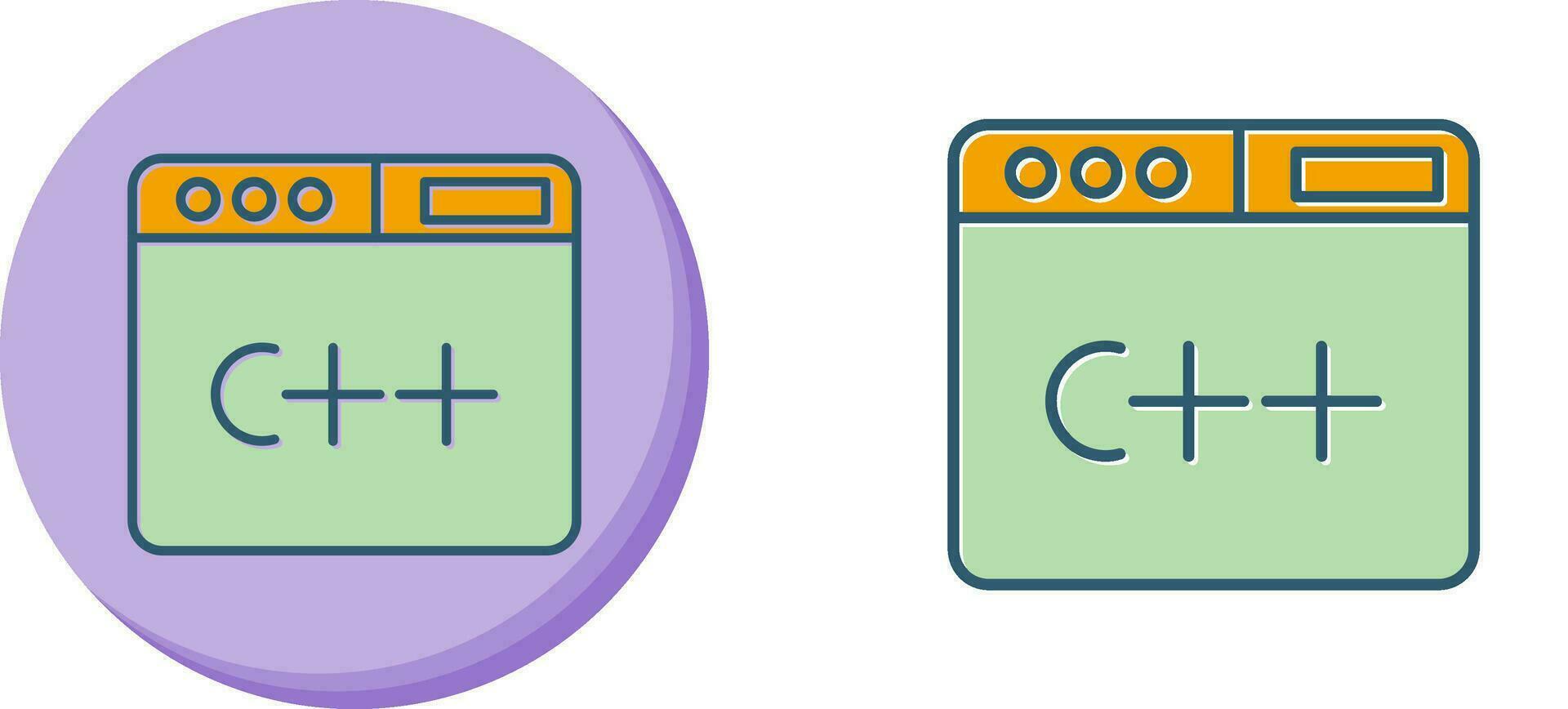 icône de vecteur de langage de programmation