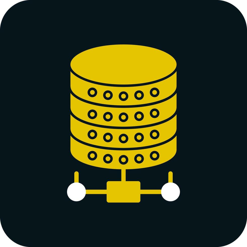 conception d'icône de vecteur de base de données