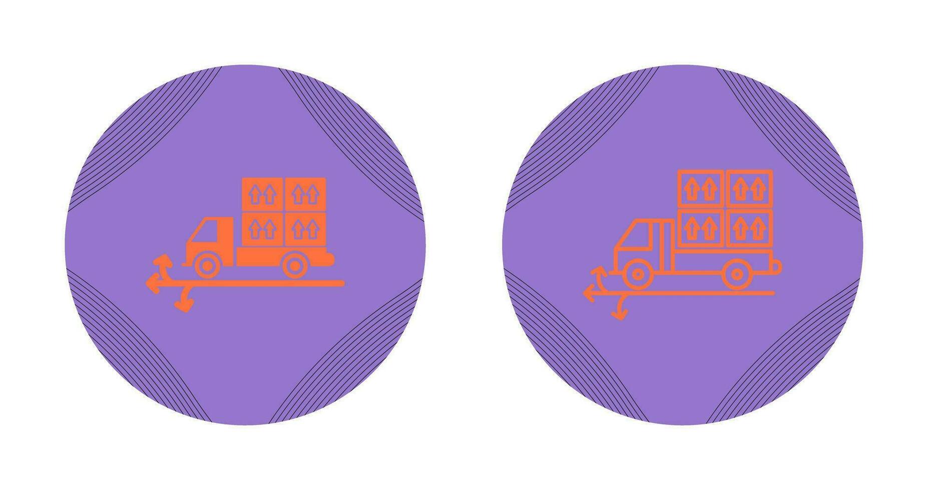 icône de vecteur de points de livraison multiples