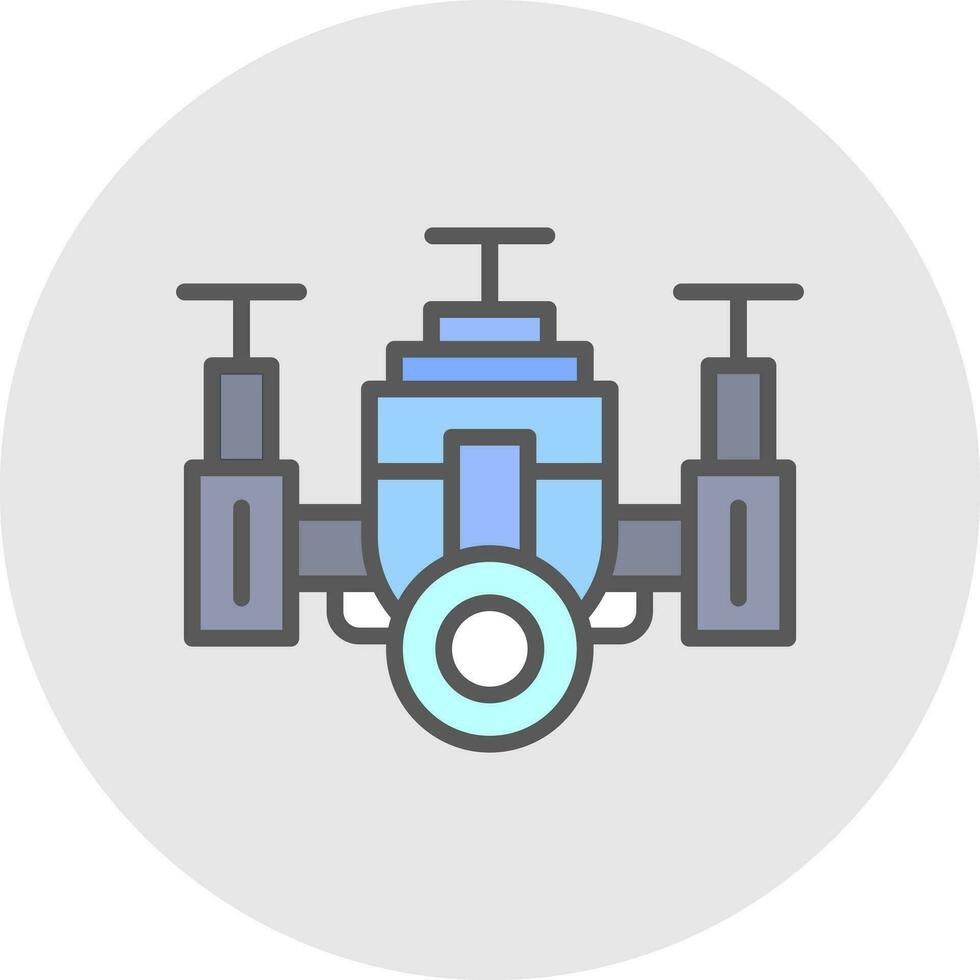 conception d'icône de vecteur de drone