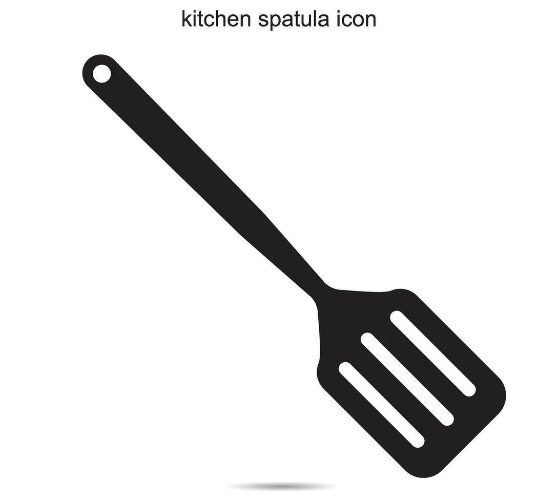 cuisine spatule icône, vecteur illustration