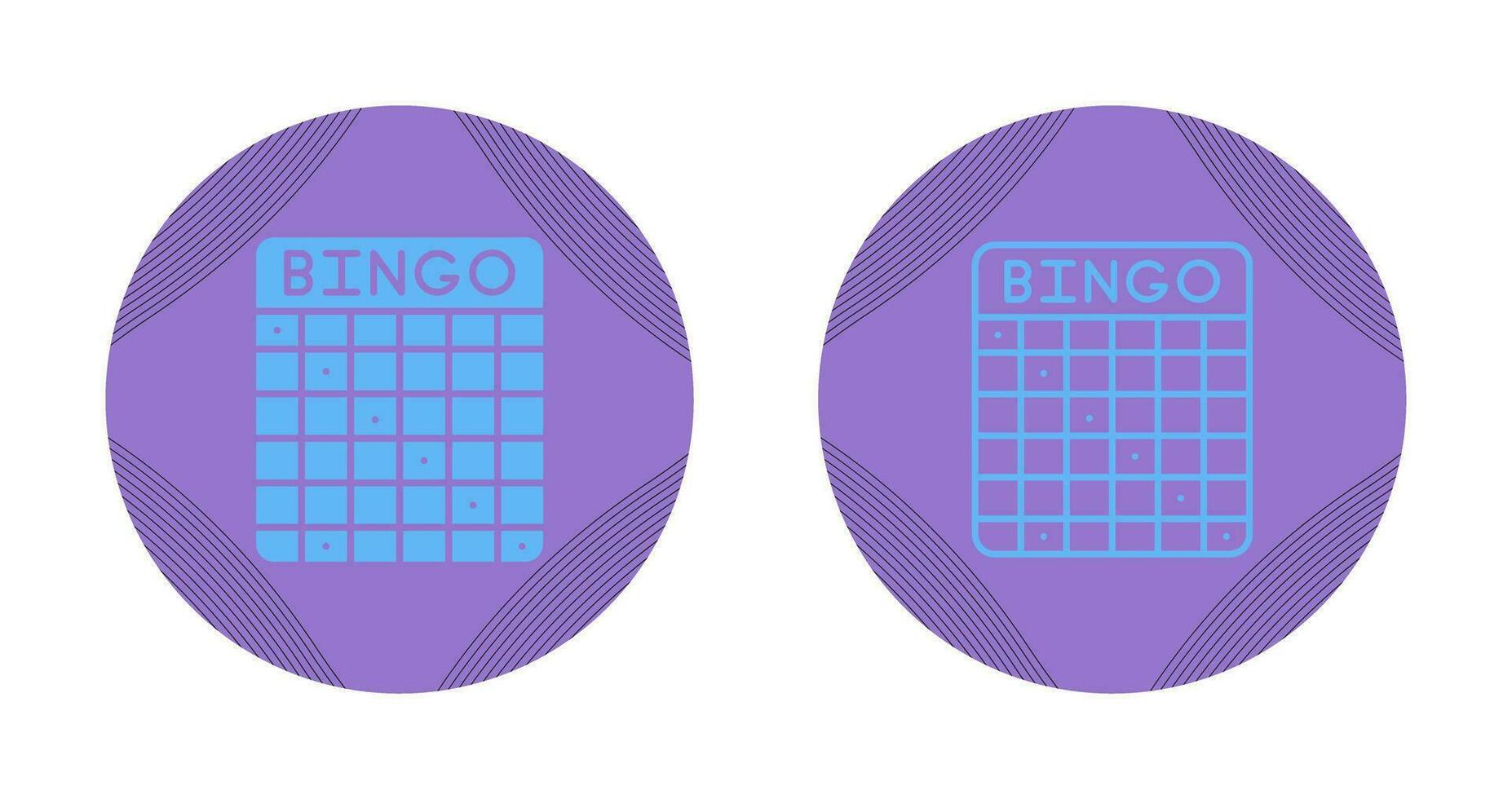 icône de vecteur de bingo