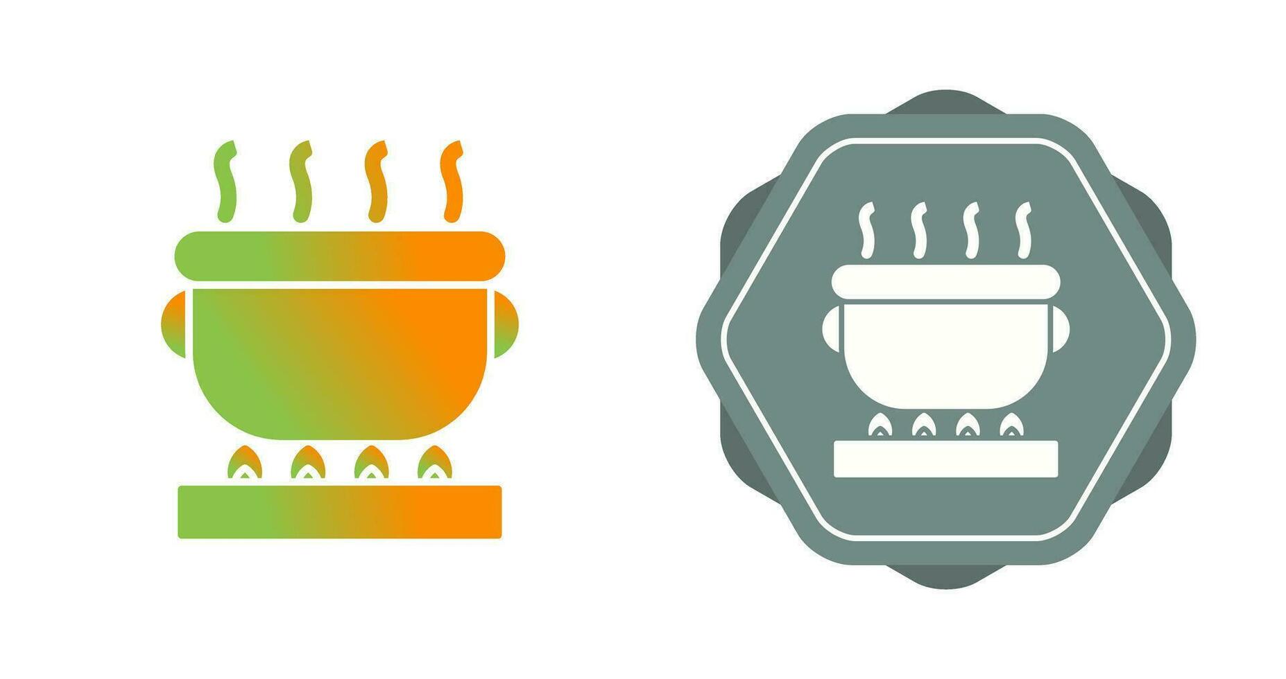 icône de vecteur de cuisson