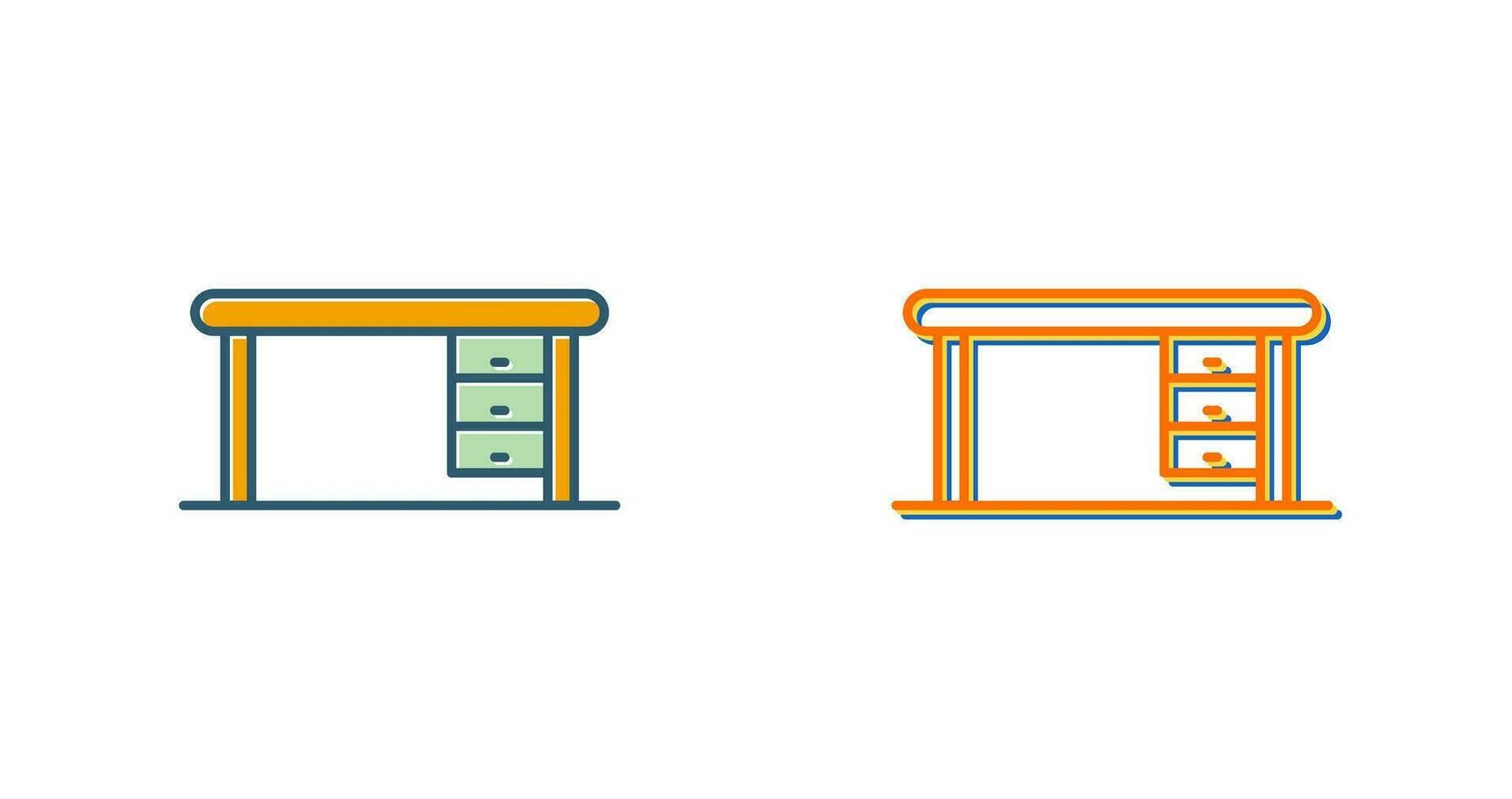 icône de vecteur de table