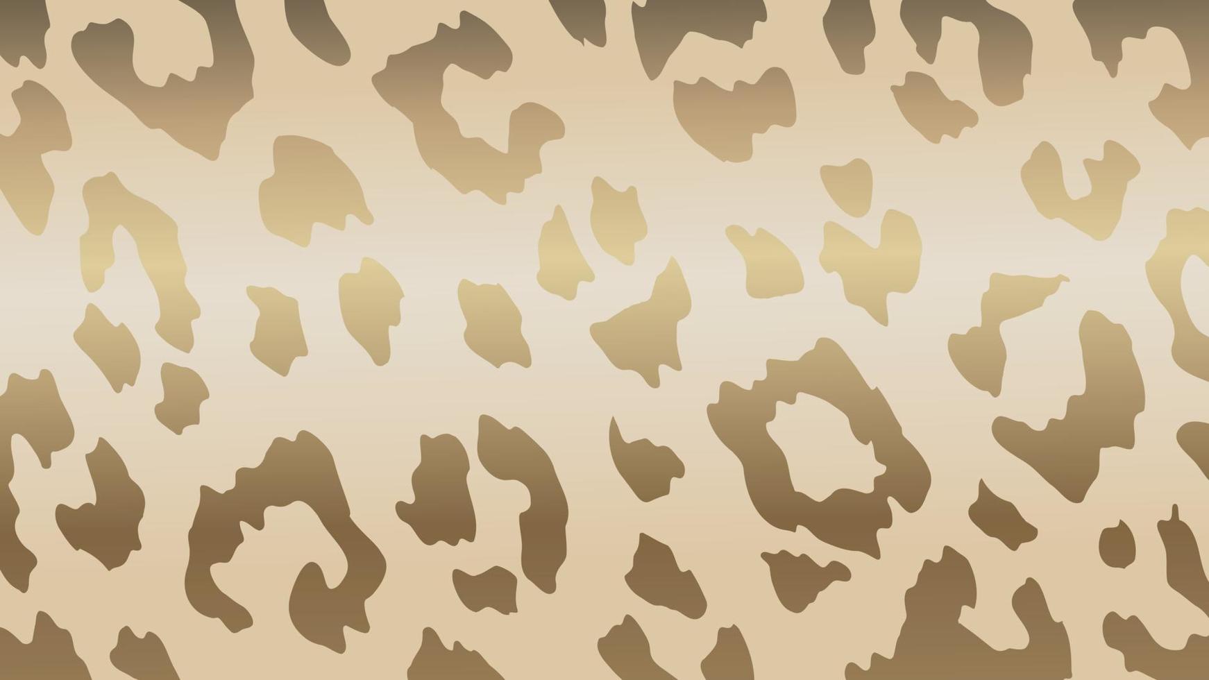 vecteur de fond de peau de léopard d'or de luxe. peau d'animal exotique à la texture dorée. illustration vectorielle.