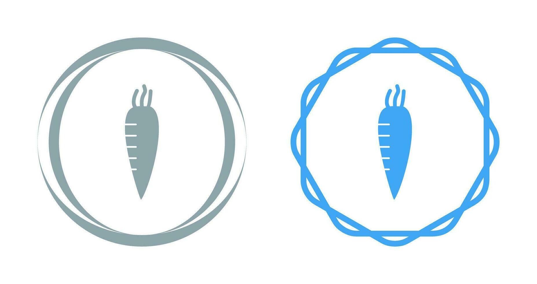icône de vecteur de radis