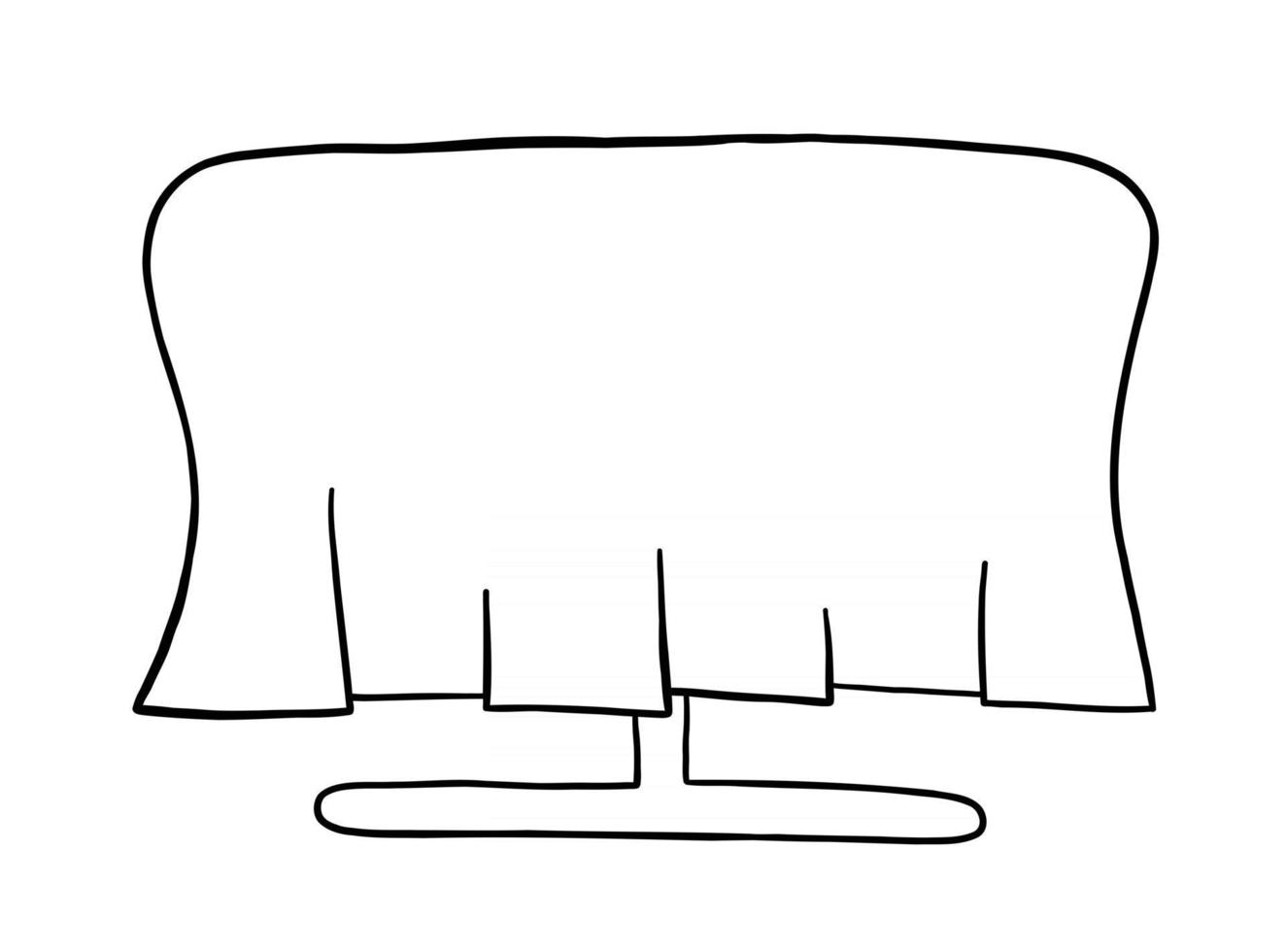 illustration de vecteur de dessin animé de table à manger et couverture