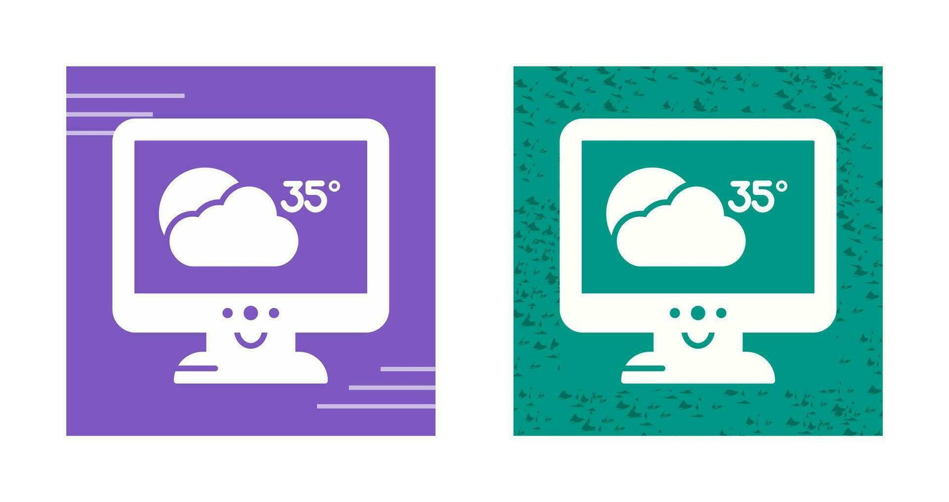 icône de vecteur de prévisions météo