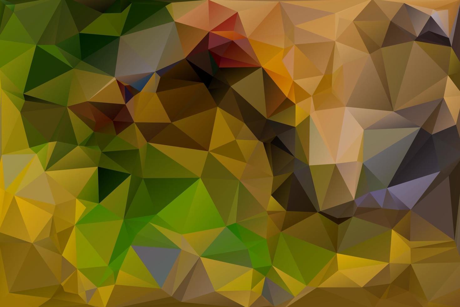 modèle de polygone triangulaire. fond poly faible vecteur
