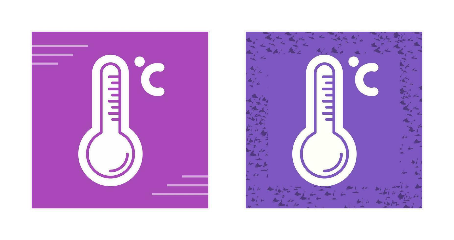 icône de vecteur de thermomètre