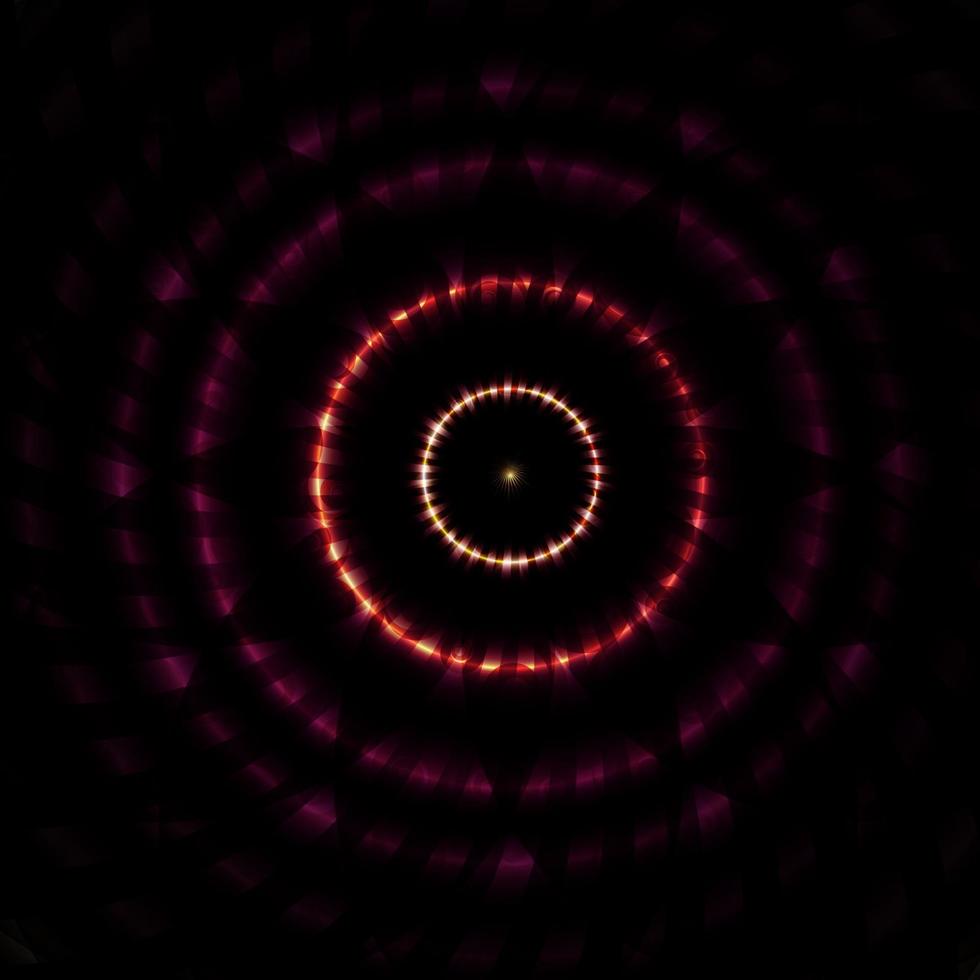 illustration vectorielle de beau fond hypnotique abstrait vecteur