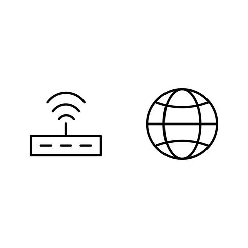 Ensemble d&#39;icônes d&#39;optimisation de moteur de recherche vecteur référencement