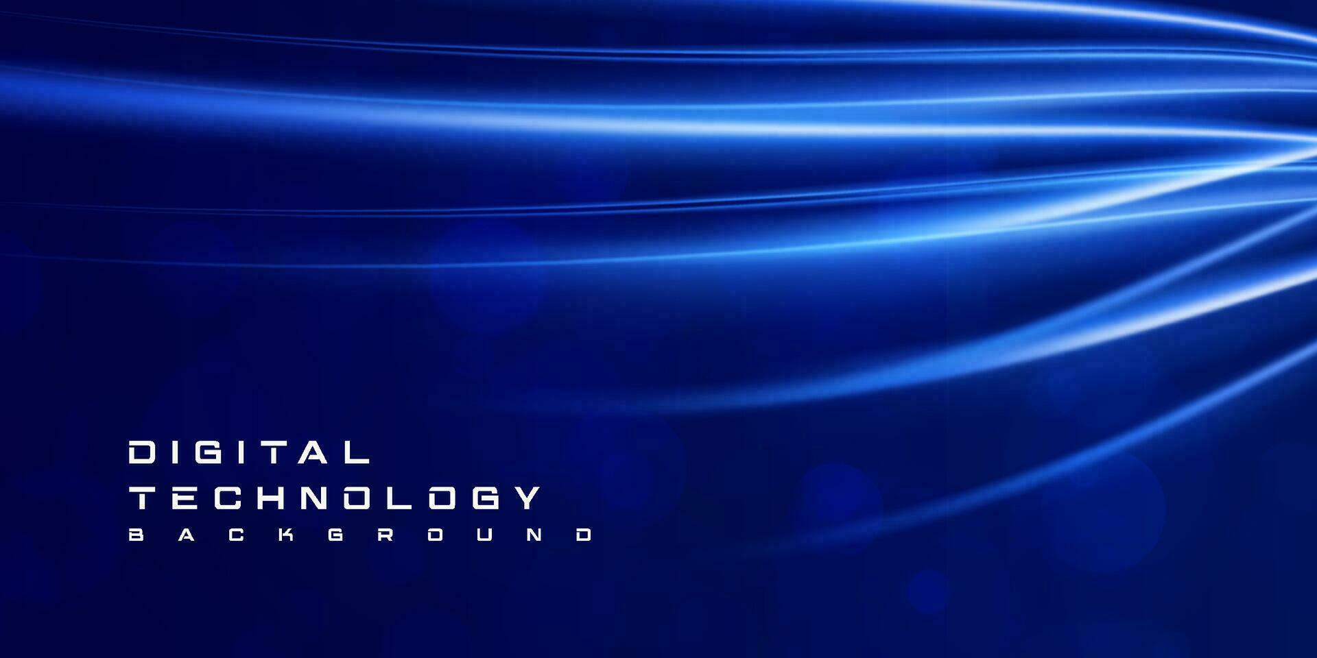 technologie numérique abstraite circuit imprimé futuriste fond bleu, mise en page de la technologie cyber-science, innovation future ai big data, connexion au réseau Internet mondial, vecteur d'illustration de haute technologie en nuage