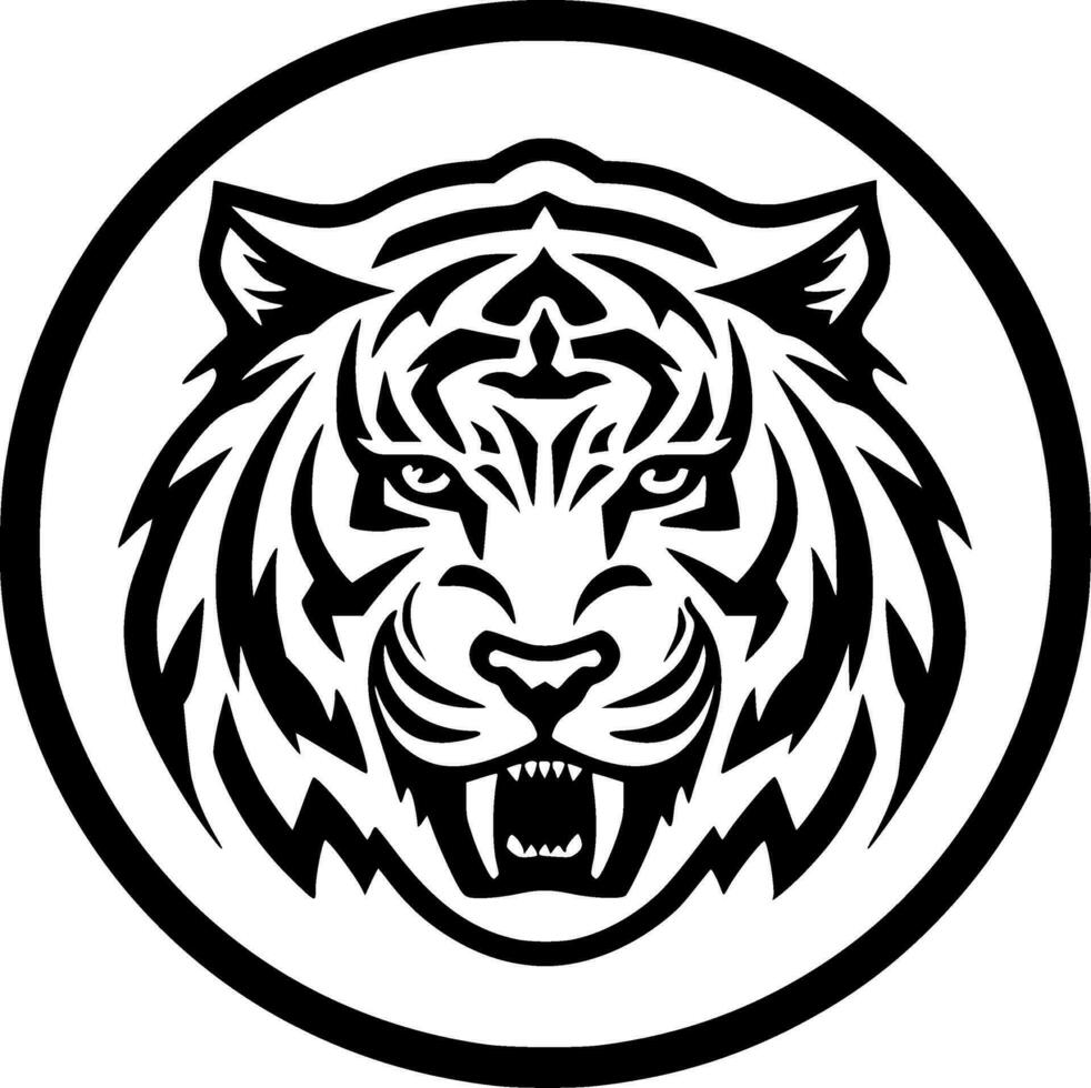 tigre - haute qualité vecteur logo - vecteur illustration idéal pour T-shirt graphique