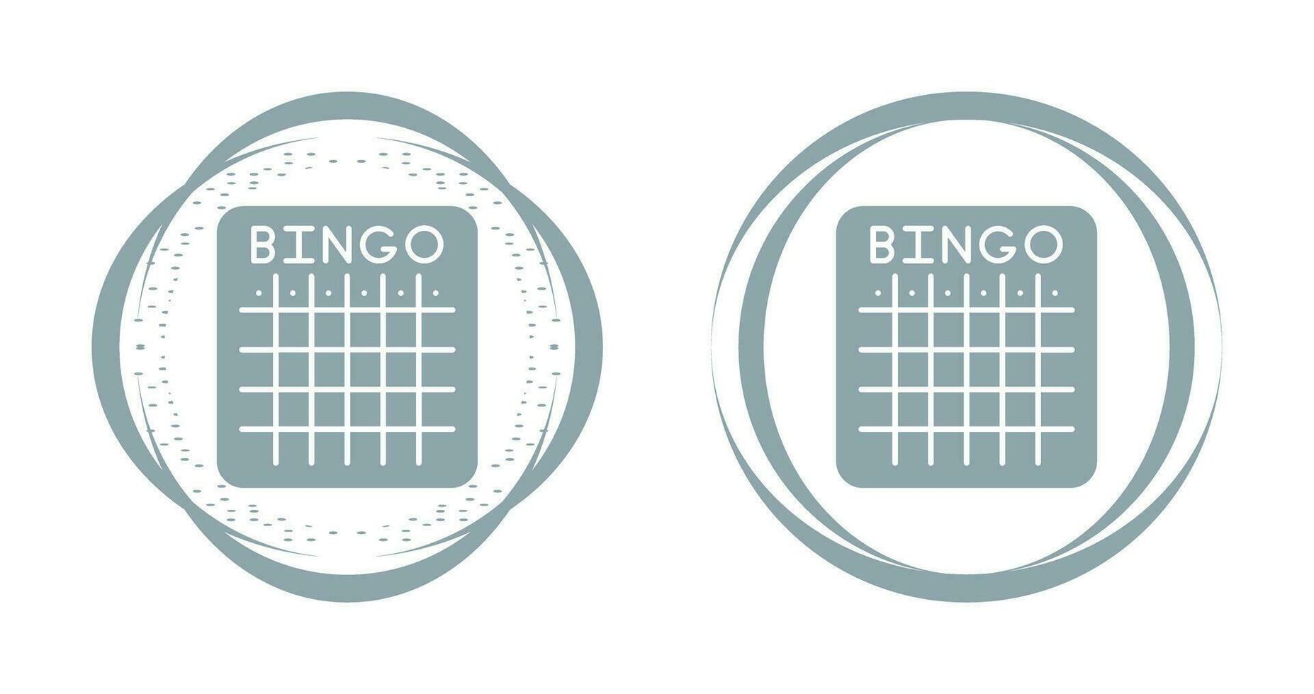 icône de vecteur de bingo