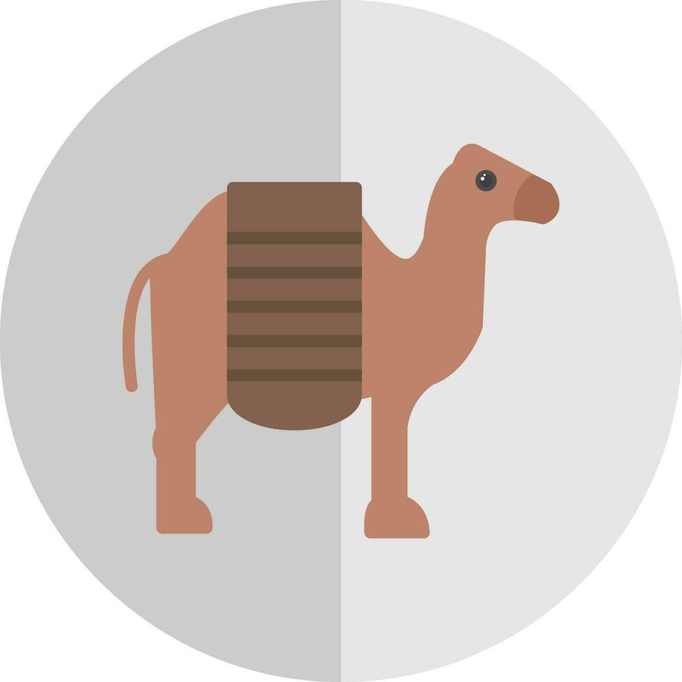 conception d'icône de vecteur de chameau