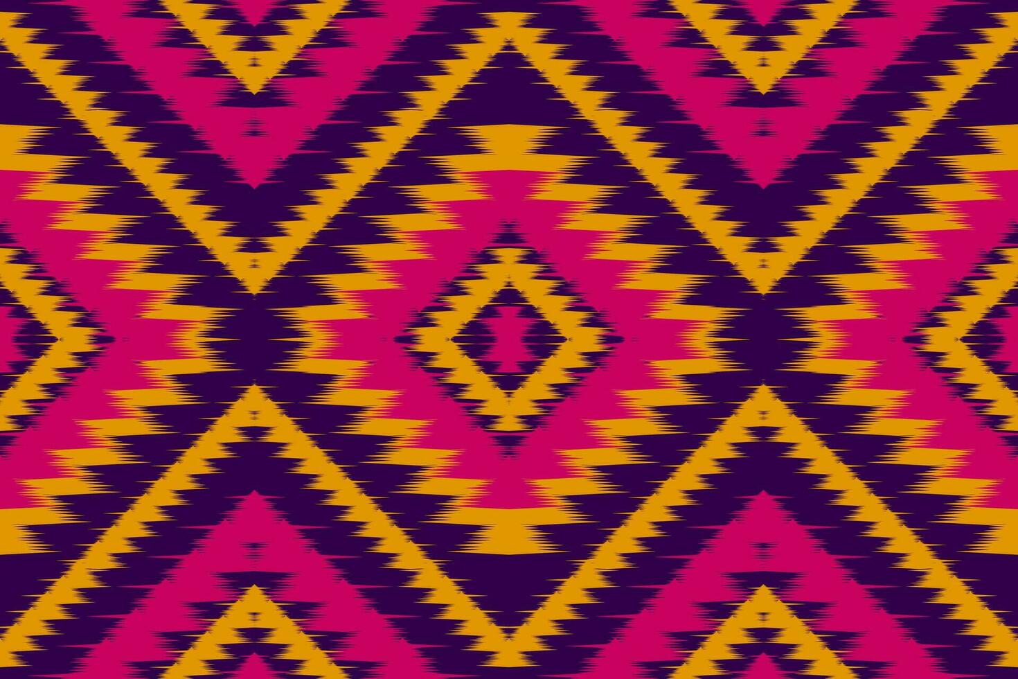 bel art de motif tribal ethnique. modèle sans couture ikat ethnique. style américain et mexicain. vecteur