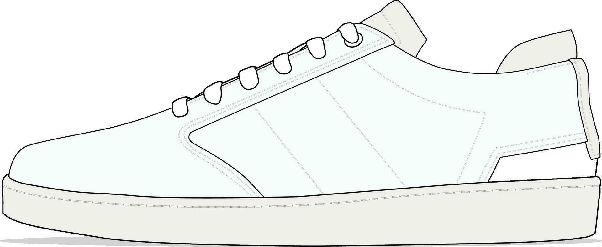 faible Haut baskets de base baskets conception vecteur illustration