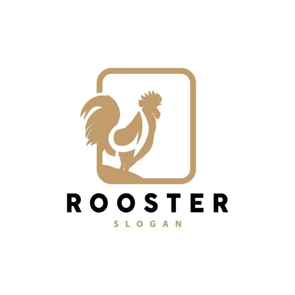 poulet logo, pour rôti poulet restaurant, ferme vecteur, Facile minimaliste conception pour restaurant nourriture affaires vecteur