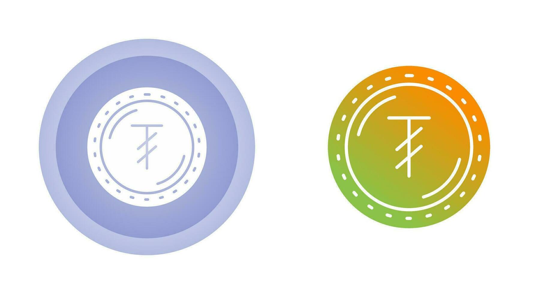 icône de vecteur de devise tugrik