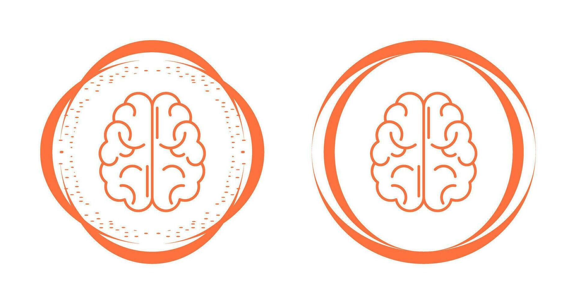 icône de vecteur de cerveau