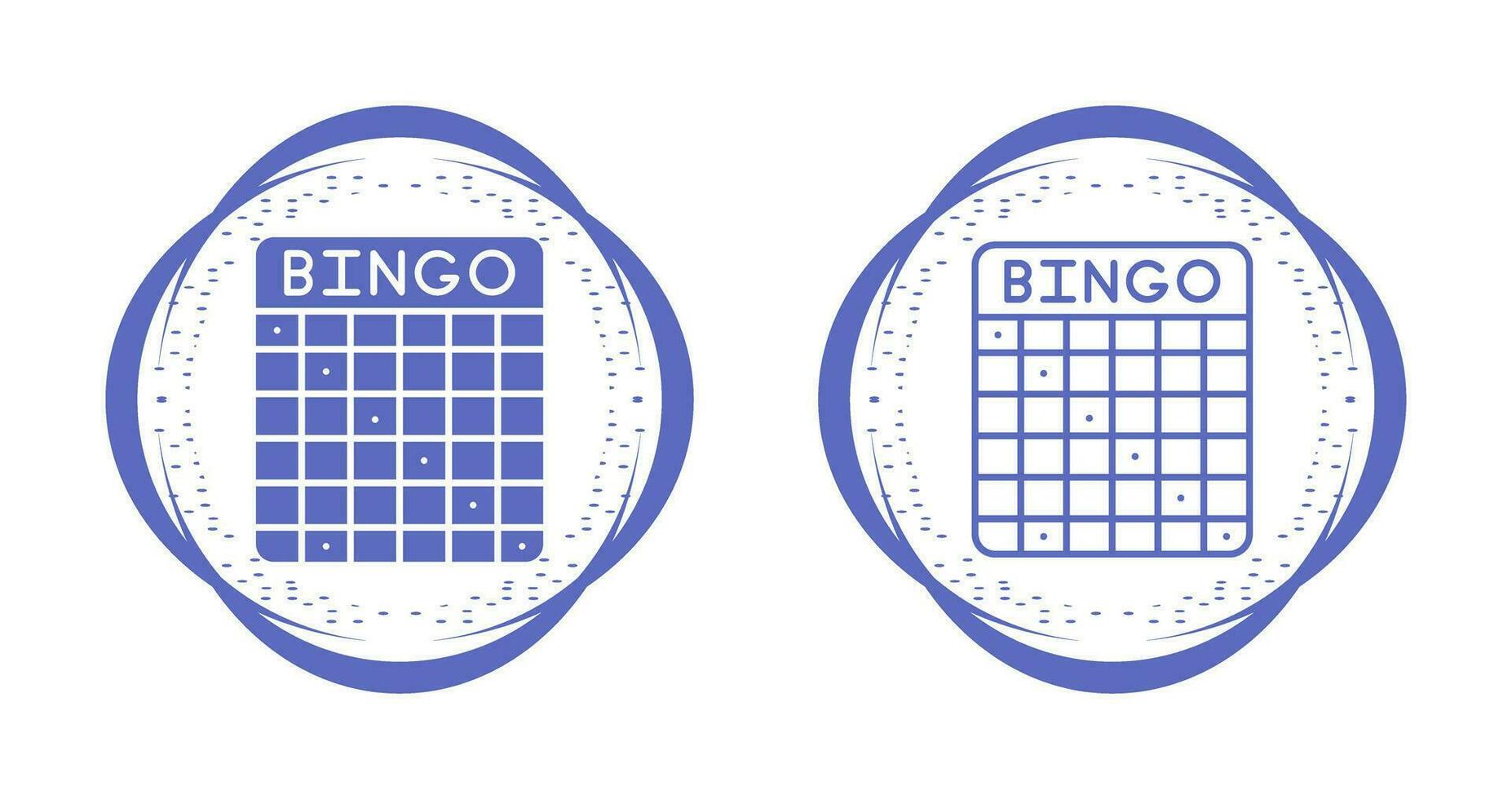 icône de vecteur de bingo