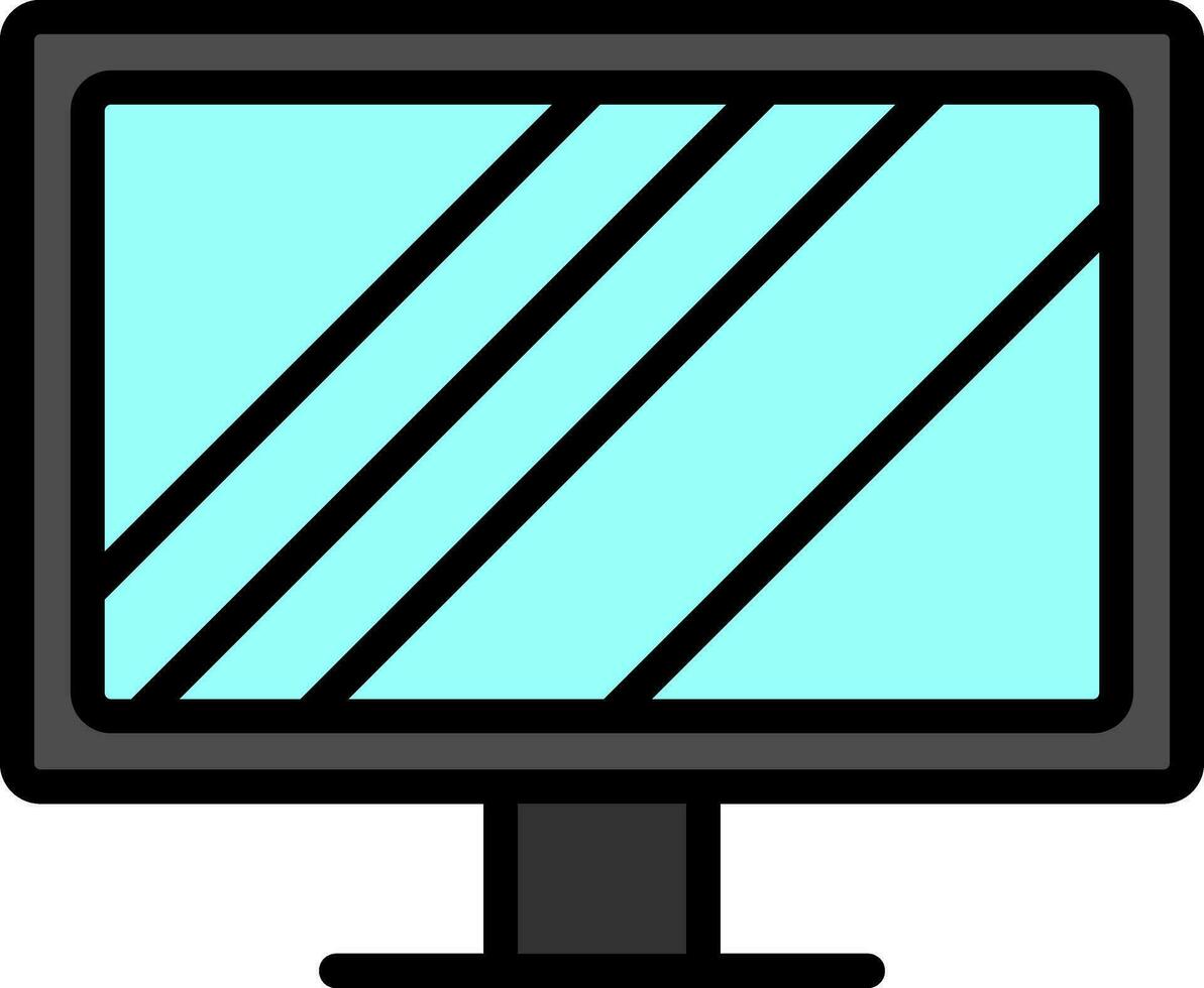 conception d'icône de vecteur d'écran