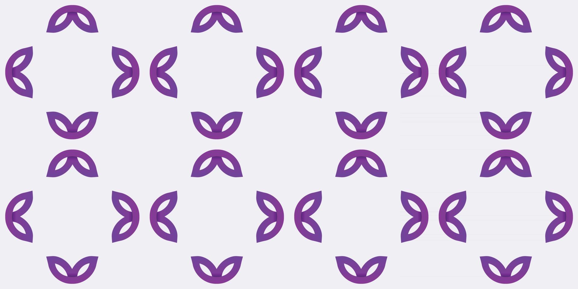 motif de lotus fond dégradé violet illustration vectorielle vecteur