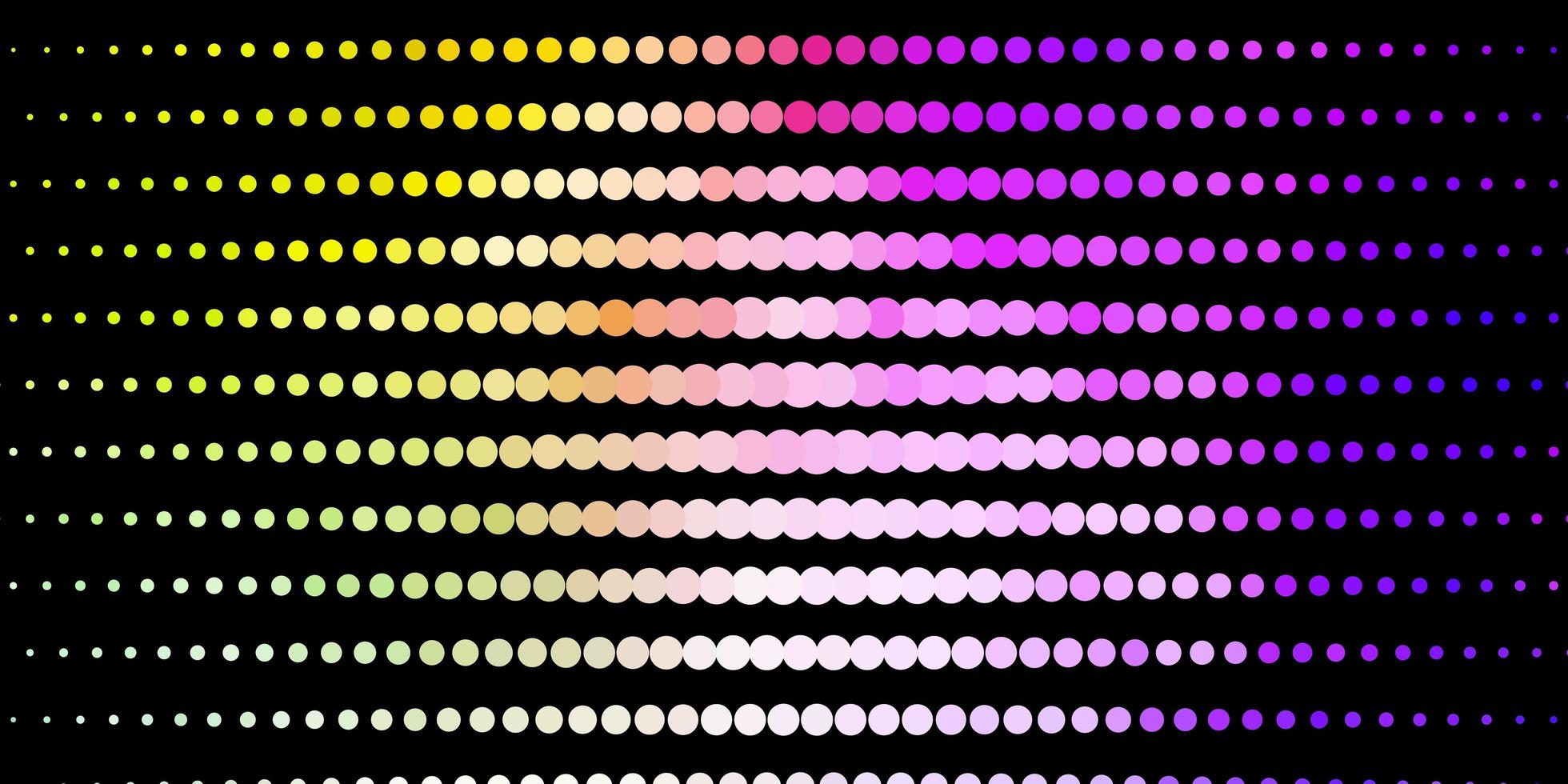 disposition de vecteur multicolore clair avec des cercles.