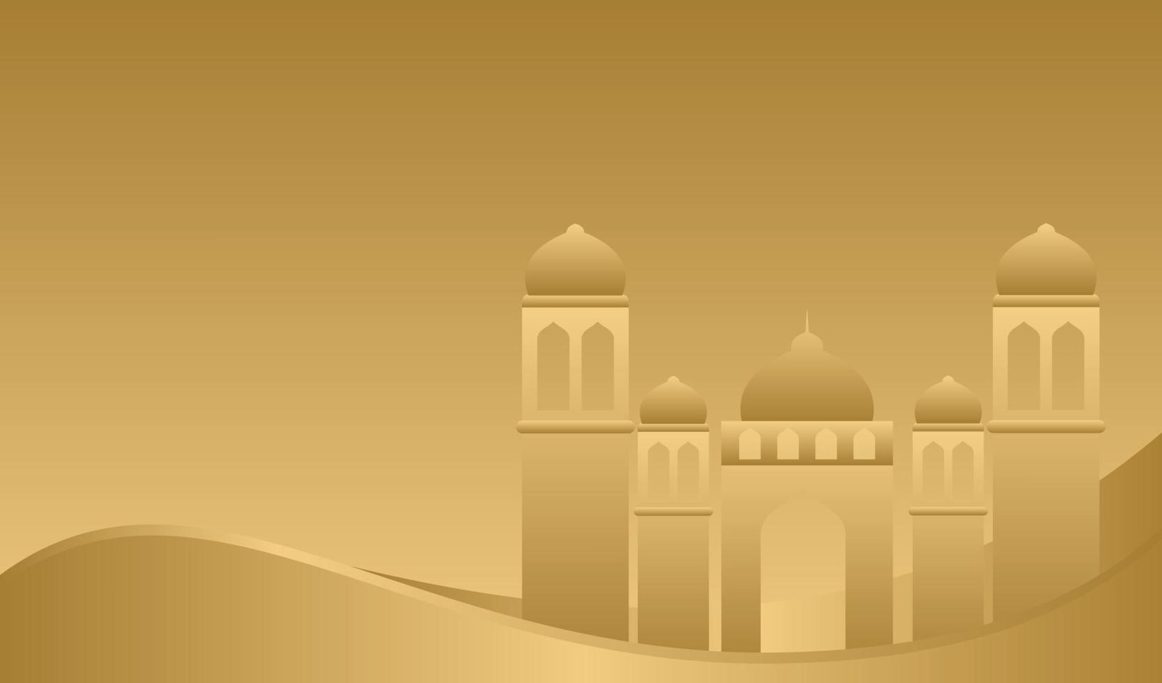 conception de fond islamique pour ramadan kareem et eid mubarak ou eid al adha vecteur